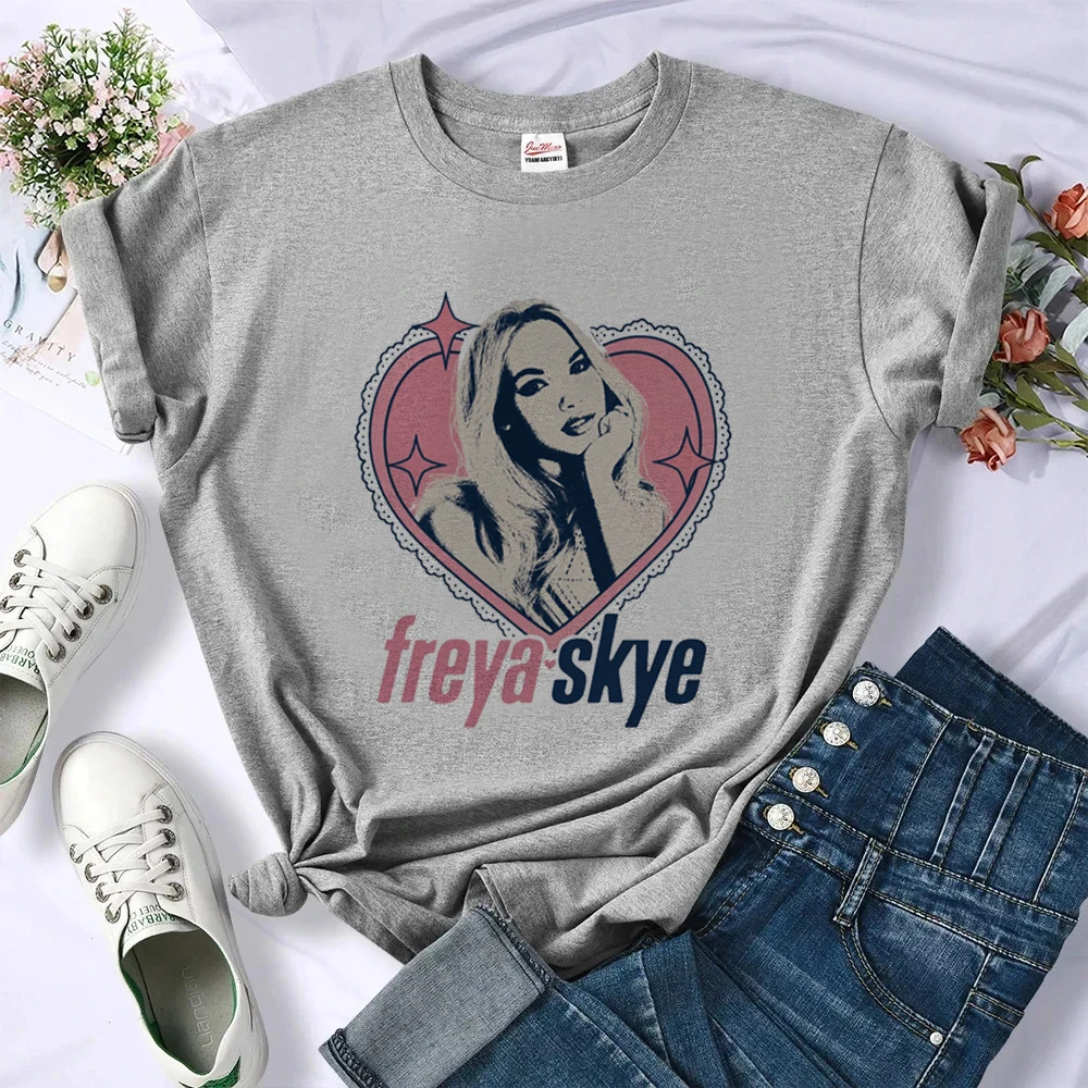 Freya Skye t shirt shoujo korean fashion alternative  meme streetwear cheap tshirt 2000s gothic meme harajuku japan