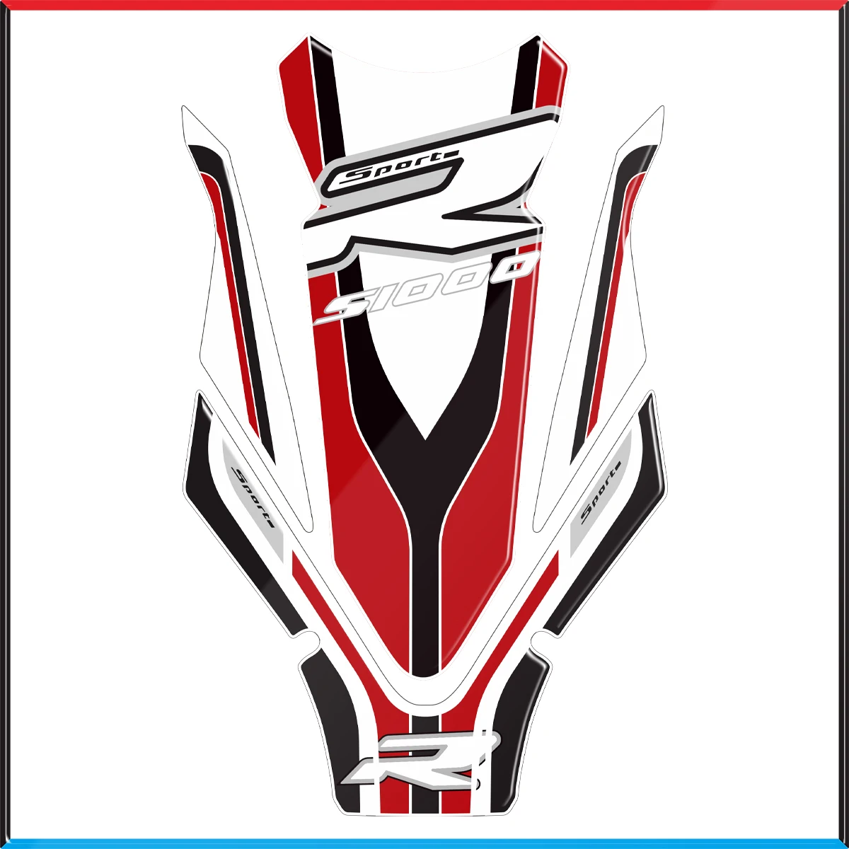 For BMW S1000R 2021 2020 2023 2024 Side Fuel Tank Pad Protector Stickers Decal Gas Knee Traction Motorcycle Accessories Kit