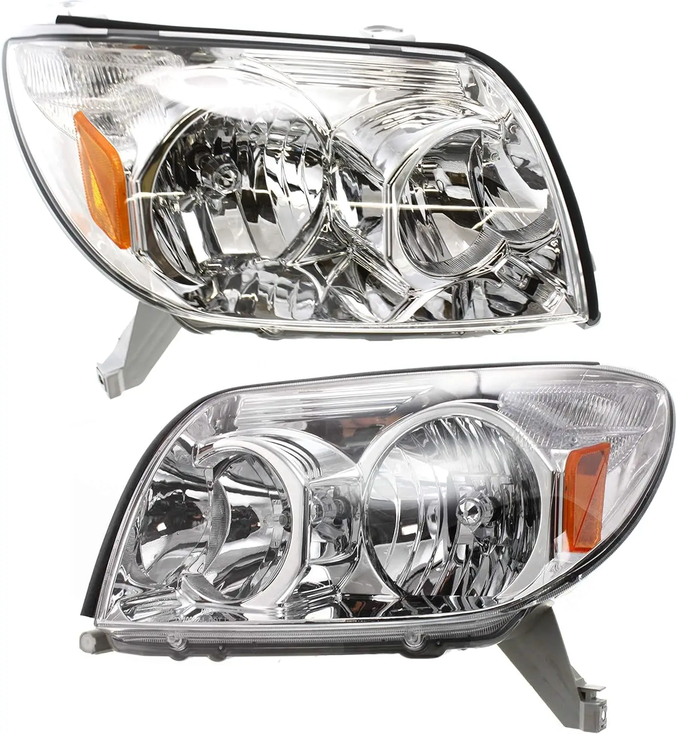 

Driver and Passenger Side Headlight for Toyota 4Runner Limited Sport SR5 2003-2005 Halogen Without bulb(s) Replaces# 8117035400