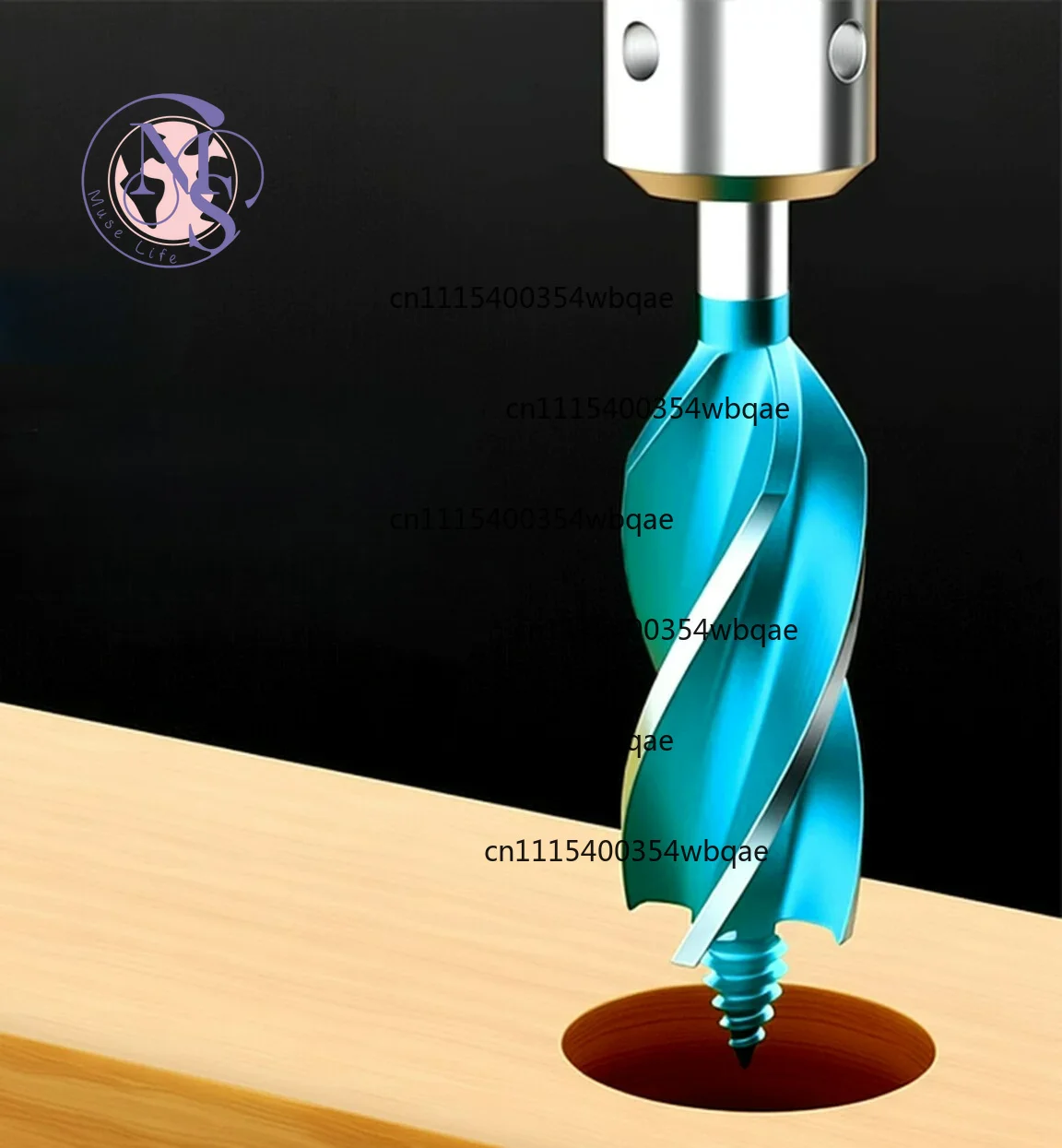 Wood Auger Drill Bit & Twist Drill Set, Hole Saw for Wood, Door Lock Installation, Wood Drilling Tools