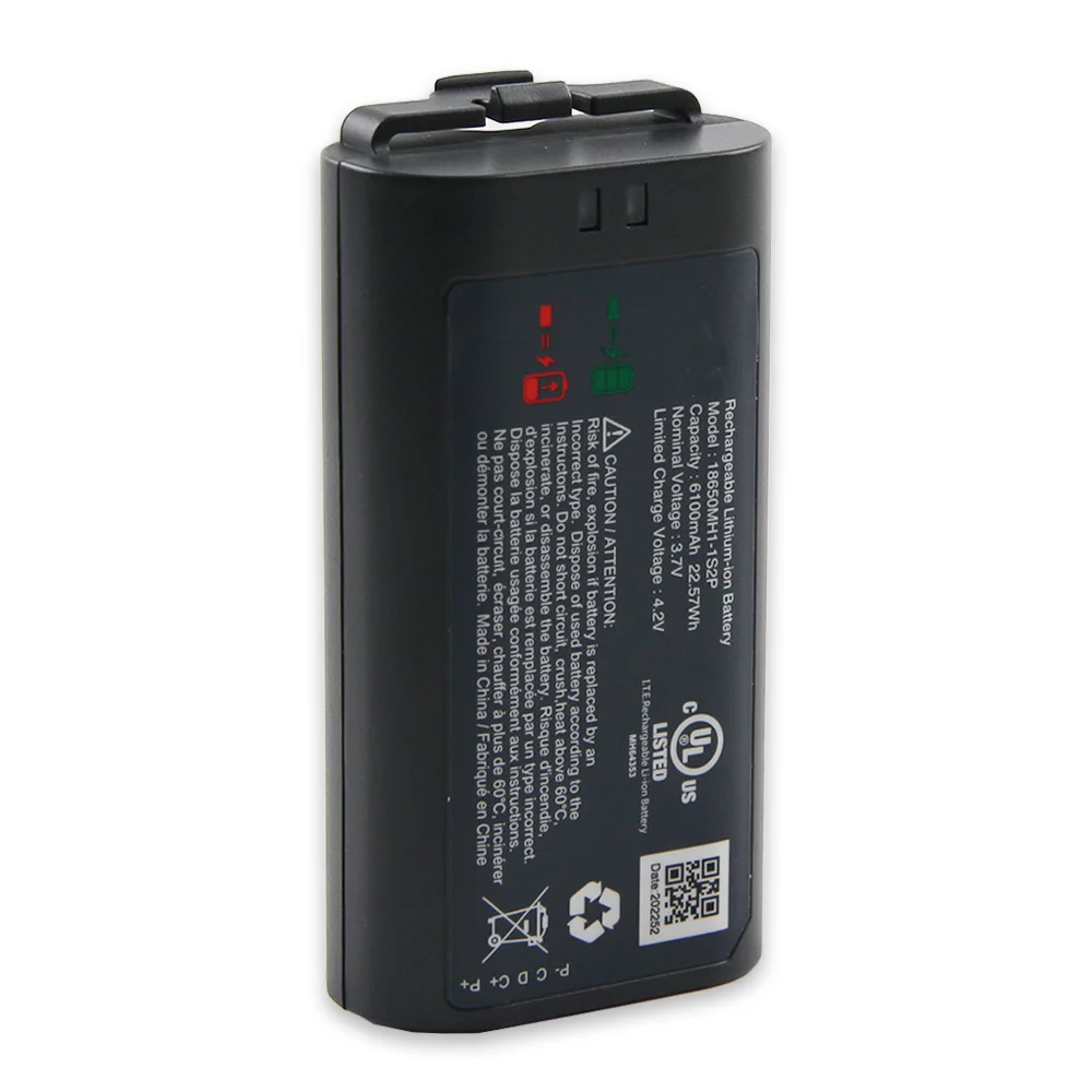 Replacement Battery 18650MH1-1S2P 6100mAh For MyQ Smart Garage Door Video Keypad With Wide-Angle Camera Quality Batteries