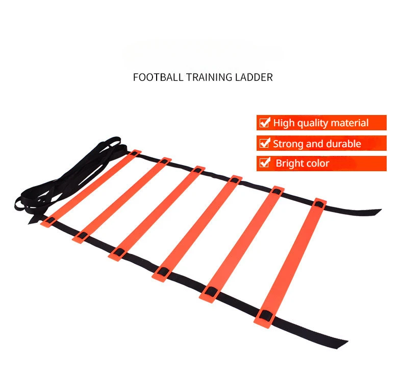 Escalera de agilidad para entrenamiento de velocidad, equipo deportivo con bolsa para fútbol, Fitness, pies, energía