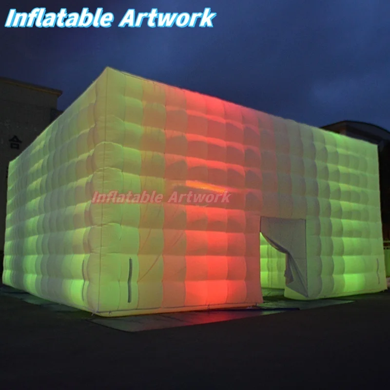 Custom Built Lights up Huge Blow up Tent for Event Party Decoration Toys