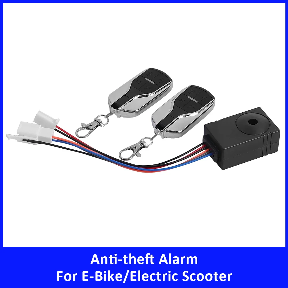 

36-72 В противоугонная сигнализация, интеллектуальная система для электронного велосипеда, аксессуары для электрического скутера, беспроводной пульт дистанционного управления, противоугонное устройство