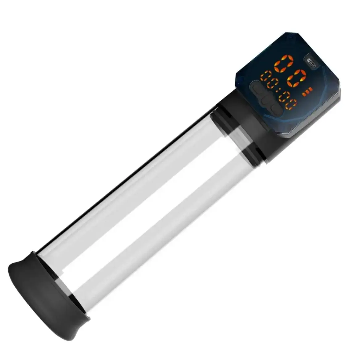 Bomba elétrica bomba peniana a vácuo automática com 5 modos de sucção e 6 modos de treinamento display digital e forte potência de sucção 18+