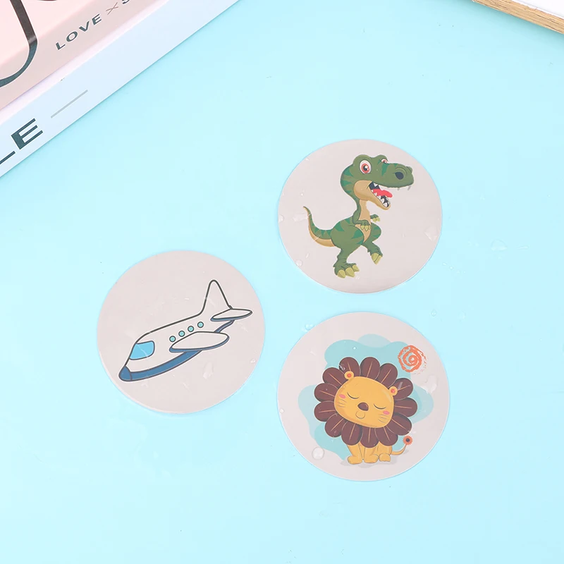 1 Set Color Changing Toilet Sticker Thermochromic Toilet Sticker Urinal Training Waterproof Color Changing Sticker For Kid Potty