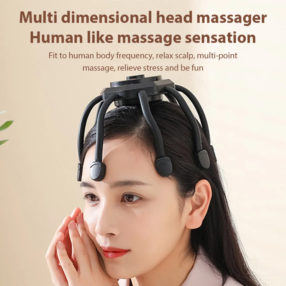 

Electric Scalp Massager Cordless Portable Ultra Scalp Massager Deep Relaxation Tool for Deep Relaxation Stress Relief
