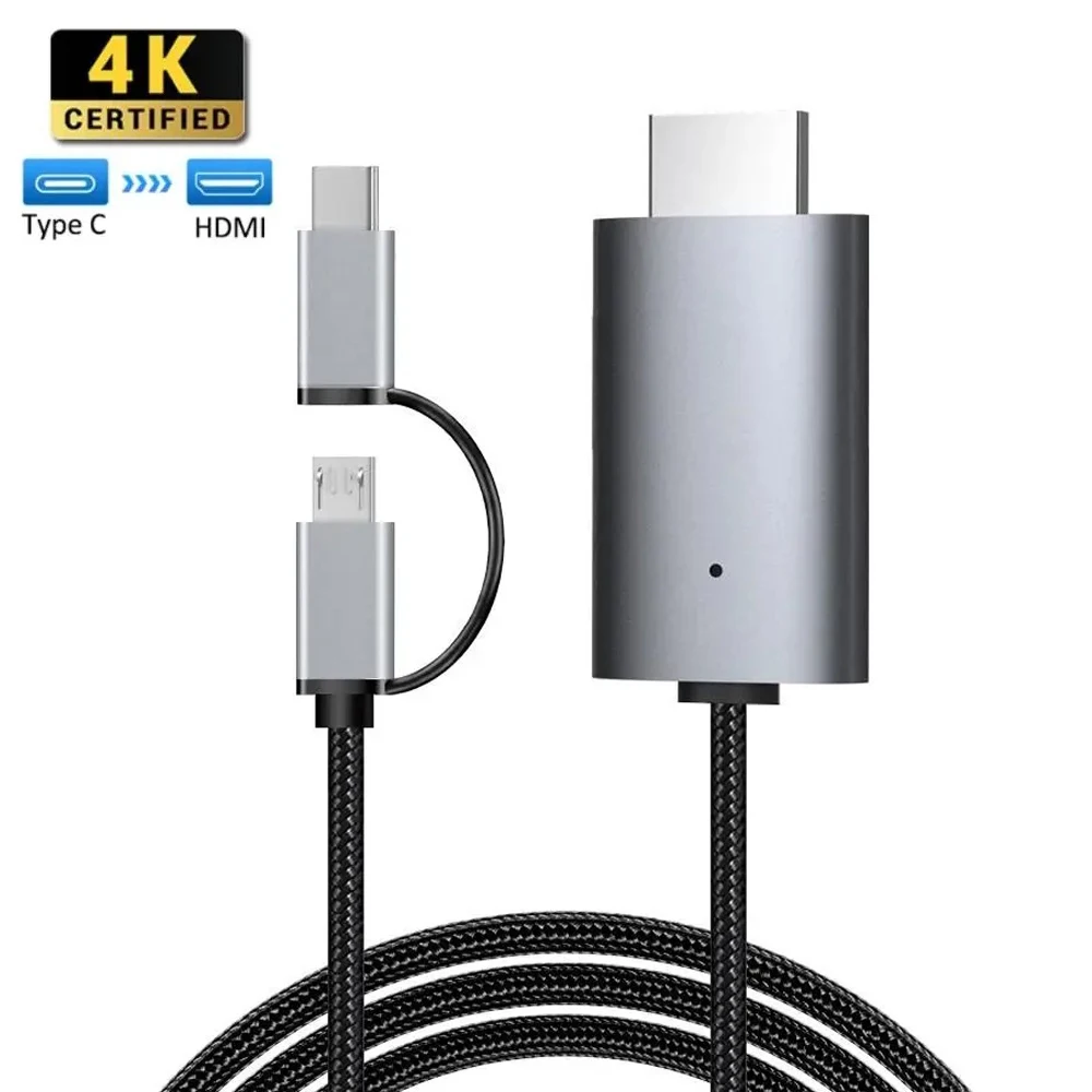 

Адаптер 1080P Type-C USB 3,0 в HDMI-совместимый конвертер Android устройство для ТВ проектора дисплей для телефона Android планшета к телевизору