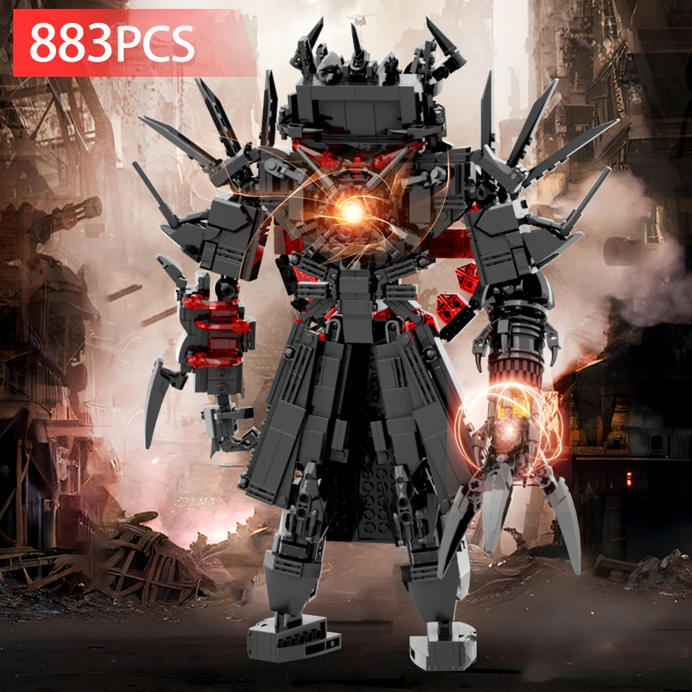 2026 blocos de construção de vaso sanitário skibidis com modelos de robô titan tvman e speakerman, acessórios ideais para crianças, presente de aniversário