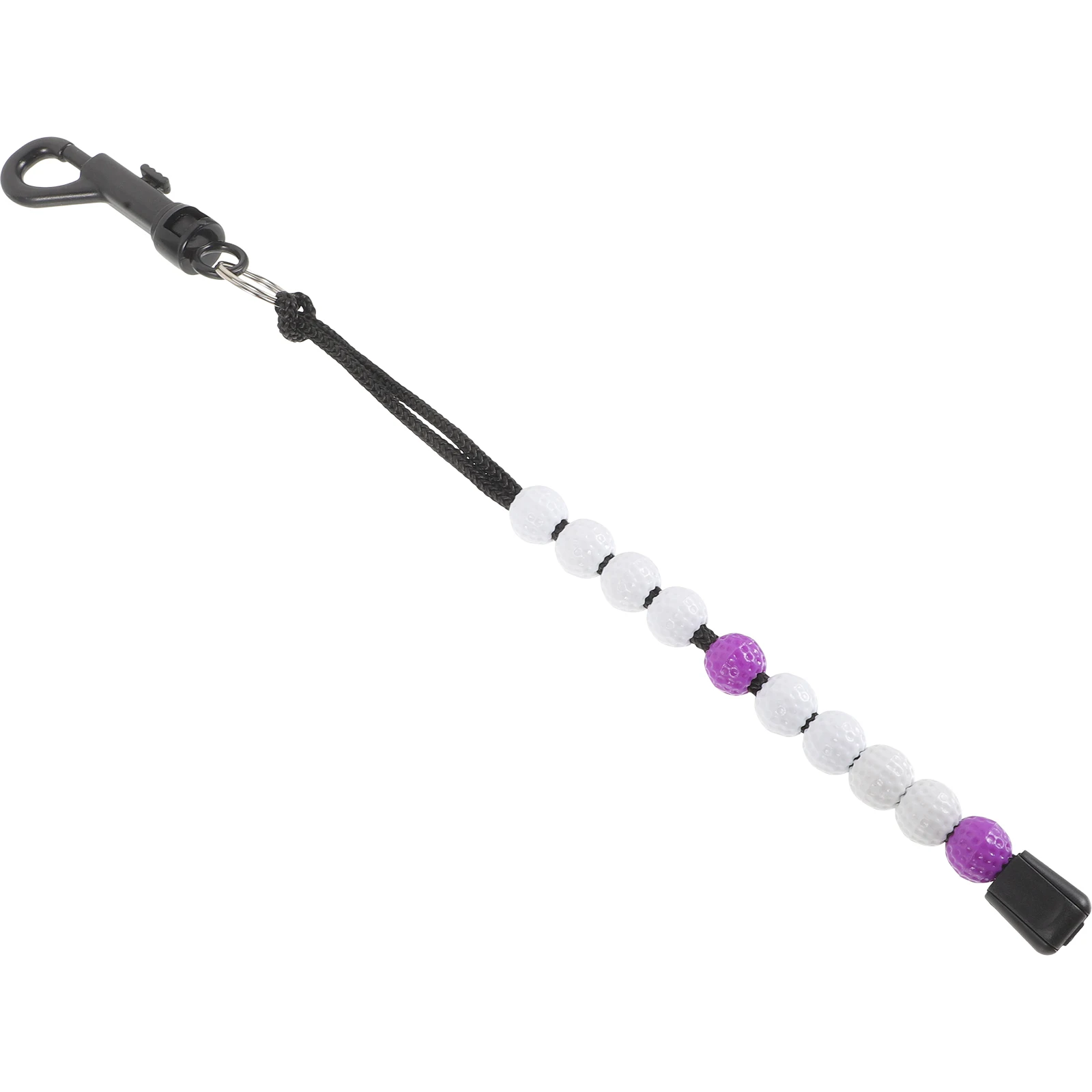 

Golf Wrist Score Counter Bead Chain Stroke Tracker Putts Analyzer Durable ABS Nylon Reusable -Free for Golfers