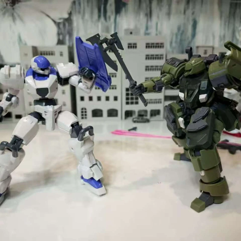 셰이크 메인랜드 AB-107 벅 ZA-BOL 슈퍼 기병대 트루퍼 조립 모델 키트 로봇 병사, 14세 이상 액션 피규어 장난감 소년용 선물