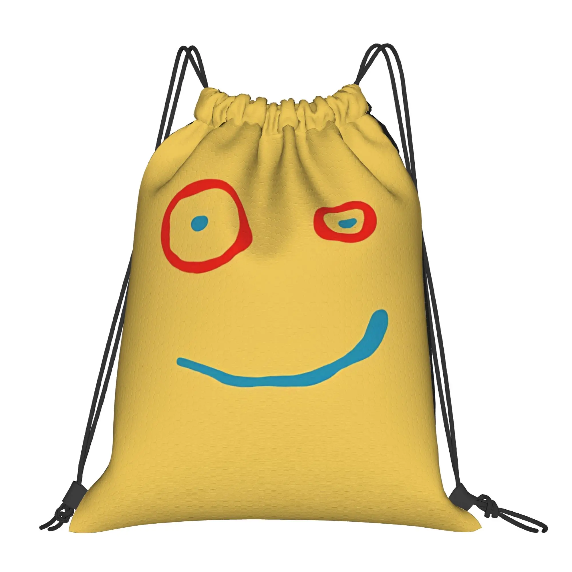 Ed  Edd  Eddy bold colorful cartoon Portable Travel Riding Gym Drawstring Storage Sporty Backpacks
