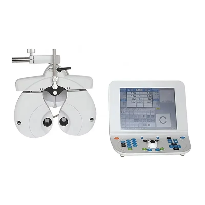 for VT-600 Automatic Vision Tester Digital Comprehensive Optometry Instrument Auto Refractometer Keratometer Eye Exam Device