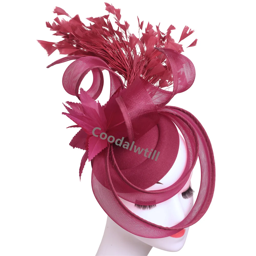 

Bride Wedding Pillbox Fascinator Mesh Hat Ladies Veills Race Headwear Women Mesh Derby Pillbox Fascinator Hat Hair Clip Party