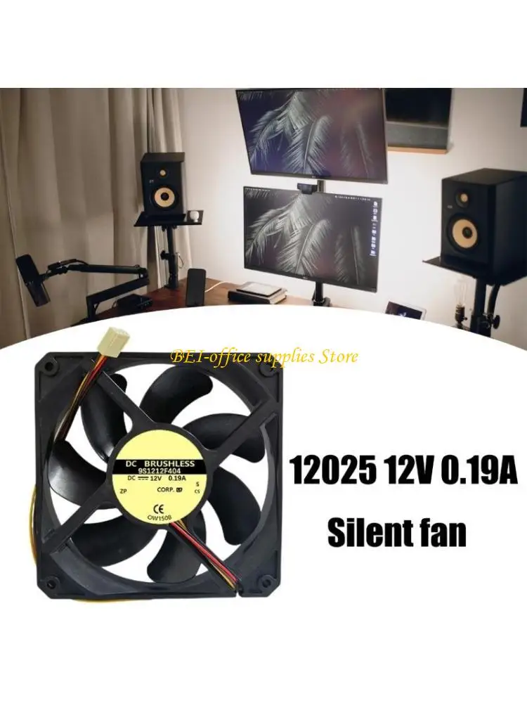 

A9LC USB с питанием 120 мм 12 В 0,19A 12025 Охлаждающий вентилятор для компьютерного корпуса вентилятор PC вентилятор