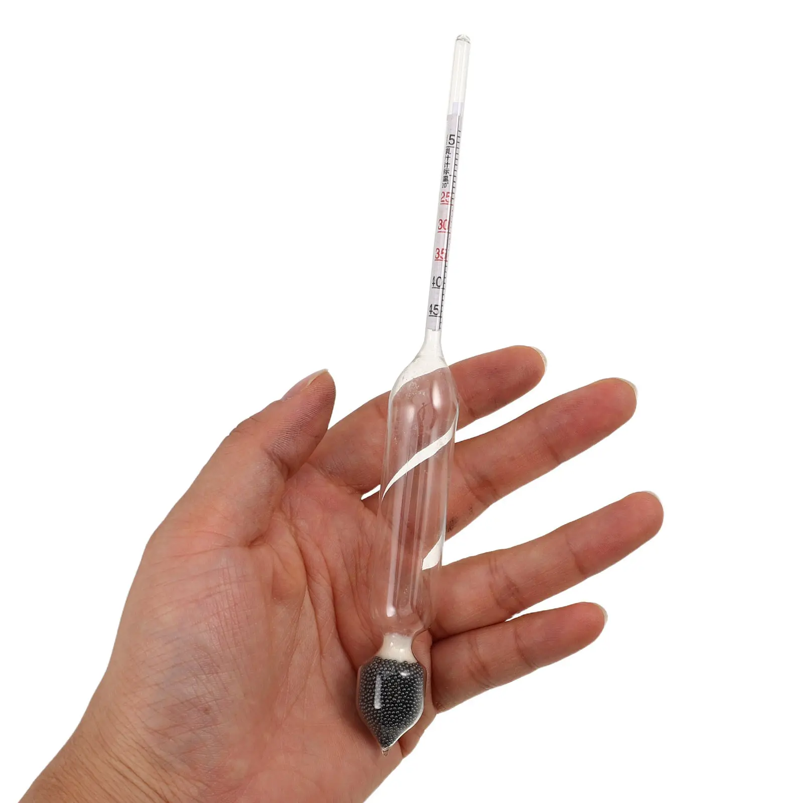 3Pcs Milk Testing Hydrometer Set Precision Glass Analytical Hydrometer for Cow Goat Milk Density Analysis Dairy Quality Control