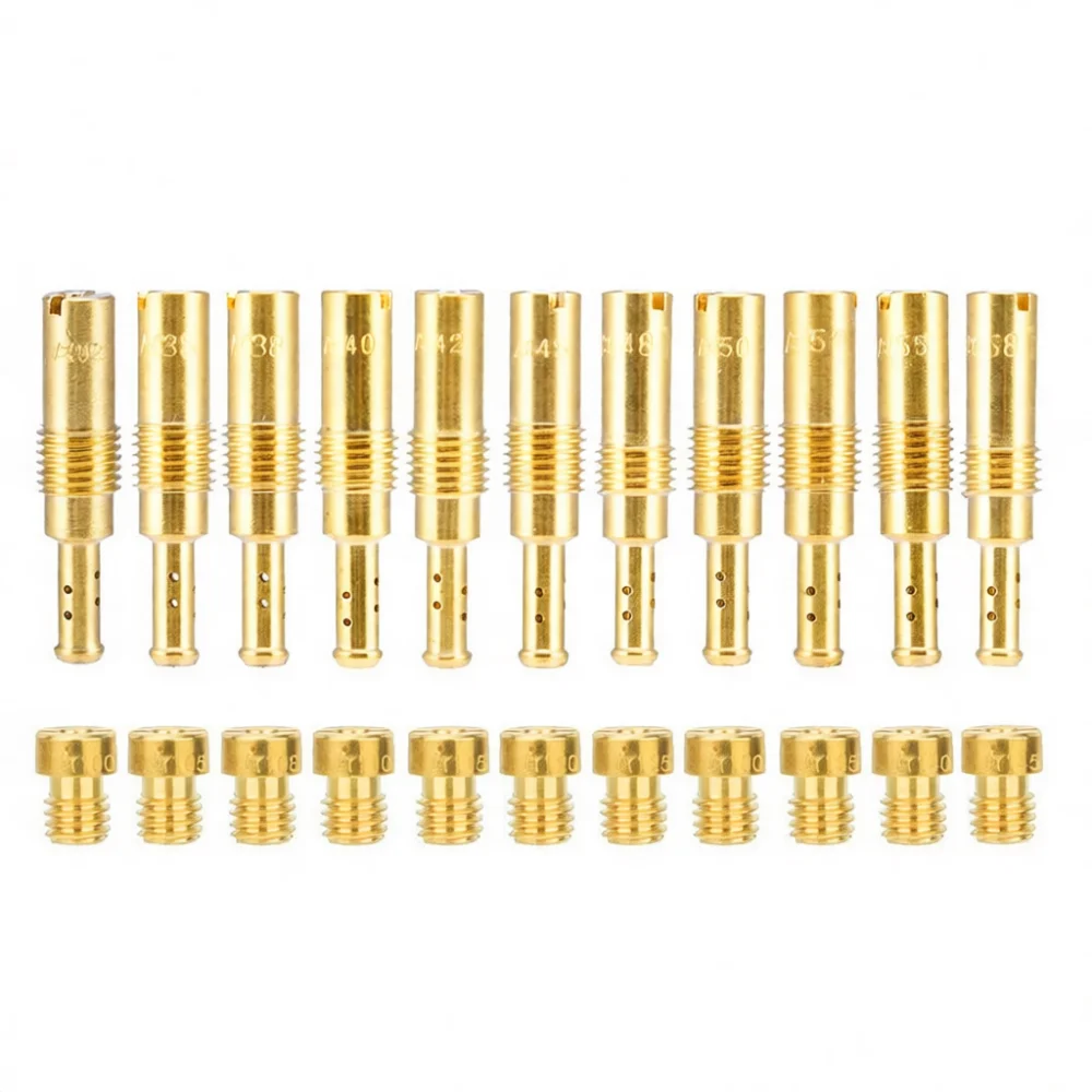 High Performance Carburetor Jet Kit For Nibbi Pwk Oko Cvk Pwm Pe Motorbike Engine Fuel System Nozzles Replacement Components
