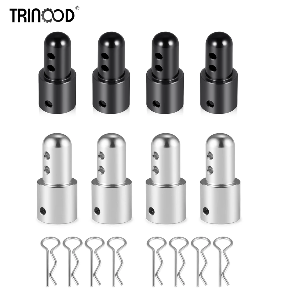 

TRINOOD Aluminium Alloy Height Increase RC Body Post Clips Shell Holder Mount For MJX Hyper Go 1/14 14210 14209 14301 14302 RC C