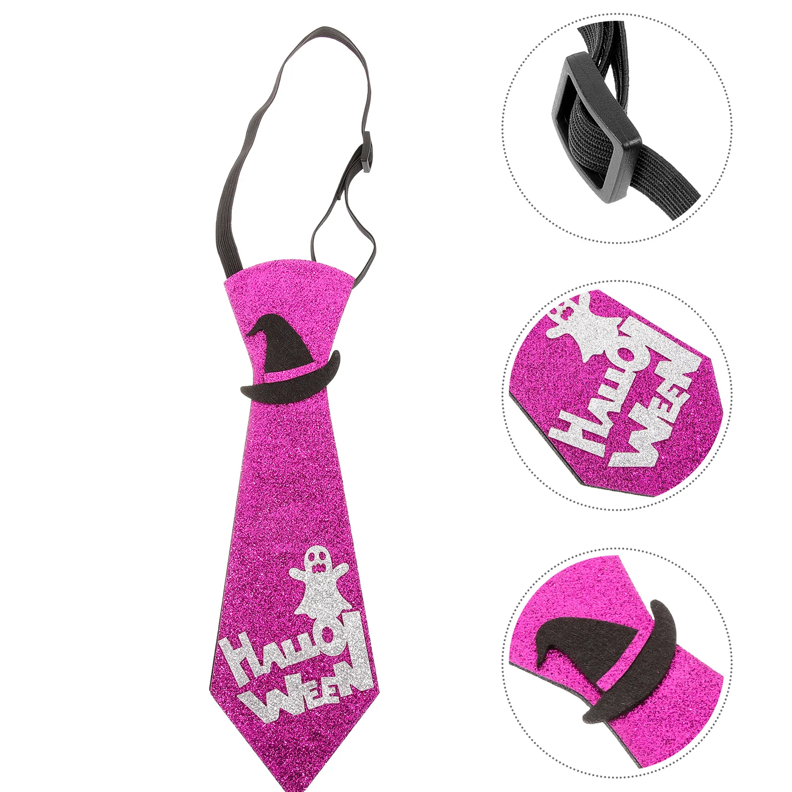 

Witch Hat Tie Halloween Party Decorations Cosplay Necktie Scarf Bow for Cloth Decorative Man