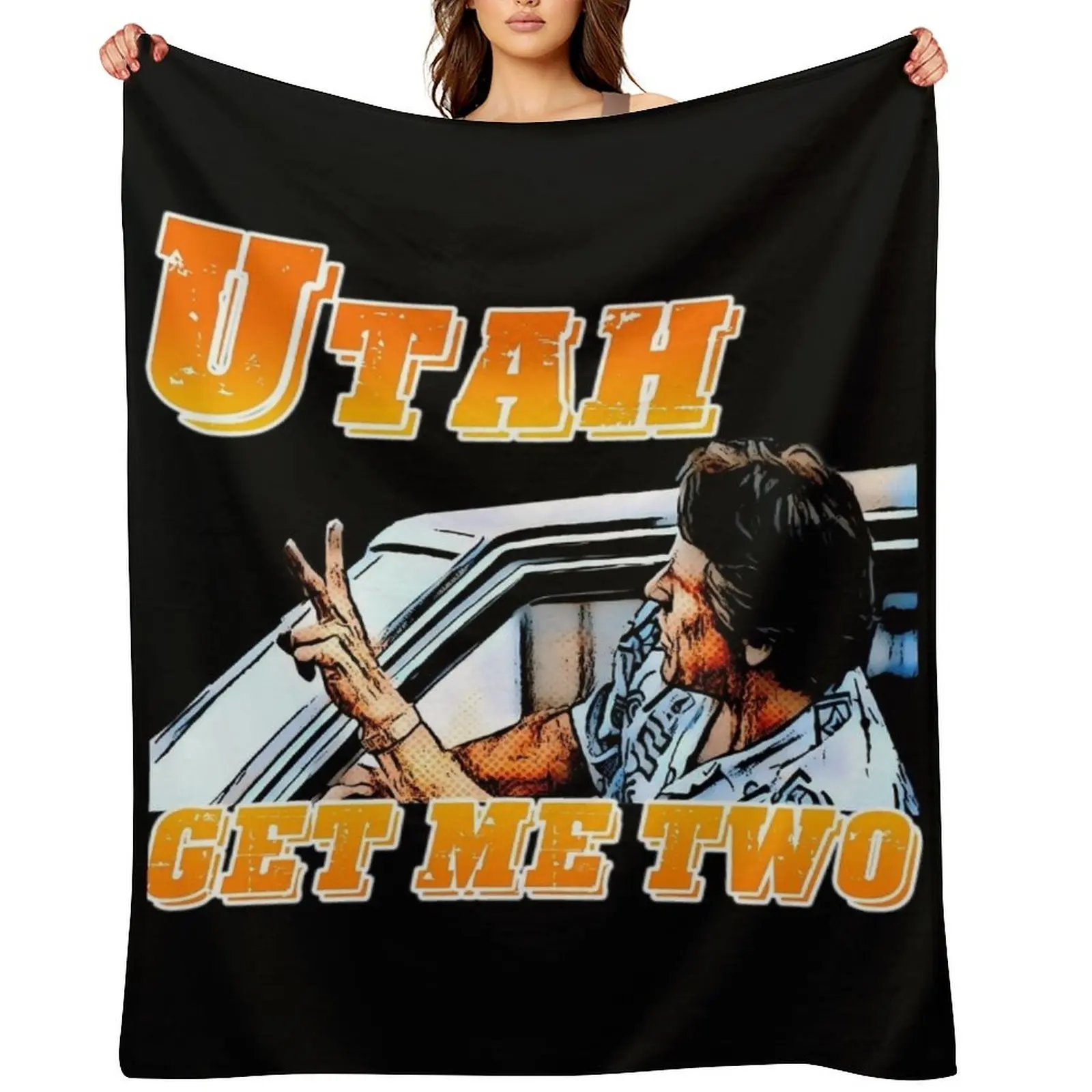 

Utah Get Me Two Throw Blanket Sofa Throw Sofa Quilt Hairy Comforter Blankets