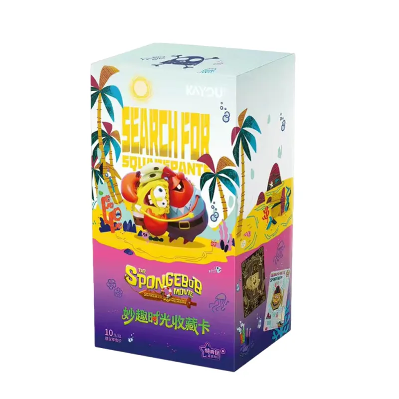 Original KAYOU SpongeBob SquarePants Card Fun Time Special Package Bikini Bottom 25th Anniversary Collection Card childrens Gift view 6