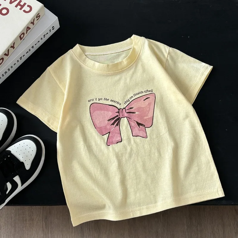 Summer New Boys Girls Cotton Short Sleeve T Shirt Class A Thin Soft Tops For Kids Toddler Children Baby Casual Tees image 4