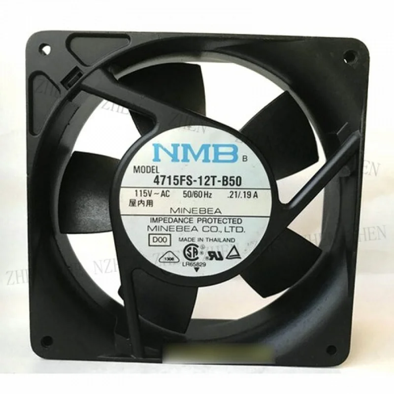 

Y 1 шт. новый для NMB 4715FS-12T-B50 AC115V 0,21/0.19A вентилятор с алюминиевой рамкой # QW.