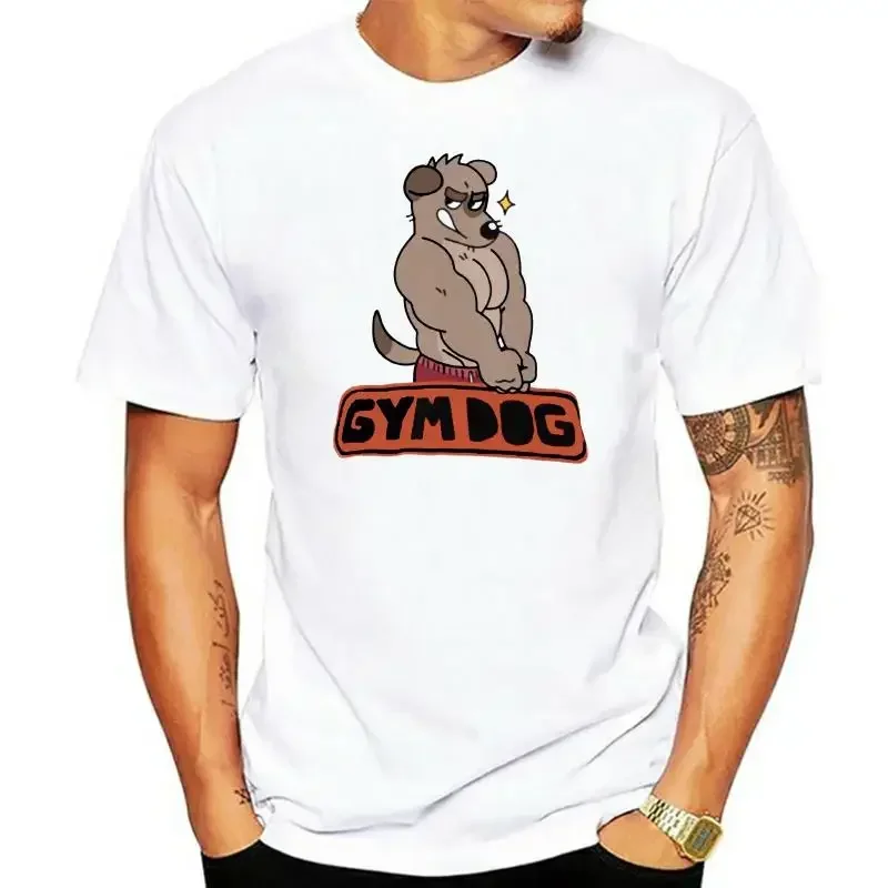 Camiseta extragrande para hombre, streetwear, con imagen de chien en fourrure, dean M DOG, harajuku