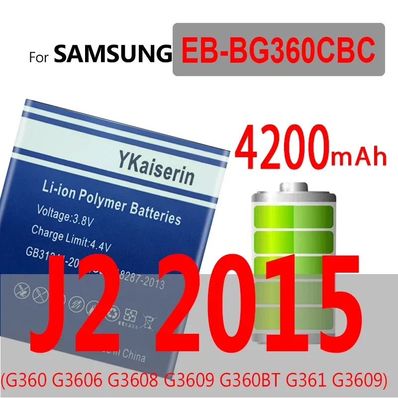 EB-BG360CBC Battery for Samsung Galaxy Core Prime G360 G361F LTE SM-G3606 J1 J2 J5 J7 Pro 2015 2016 2017 Ace J700 J510  battery