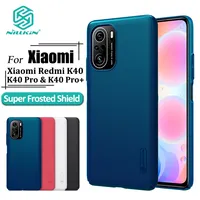 Nillkin Super Frosted Shield Case For Xiaomi POCO F3 X6 X5 Pro Redmi K40 Pro Plus K70E Redmi 13 12 Note 13 12 11 10 Phone Cover