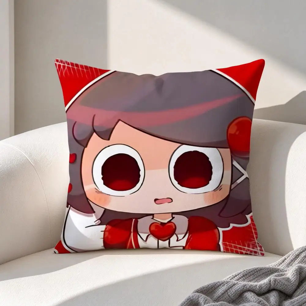 Artist P-Pepoyo Cushion Cover Contemporary Simple Cushion Shell Home Sofa Decoration Pillow Protector