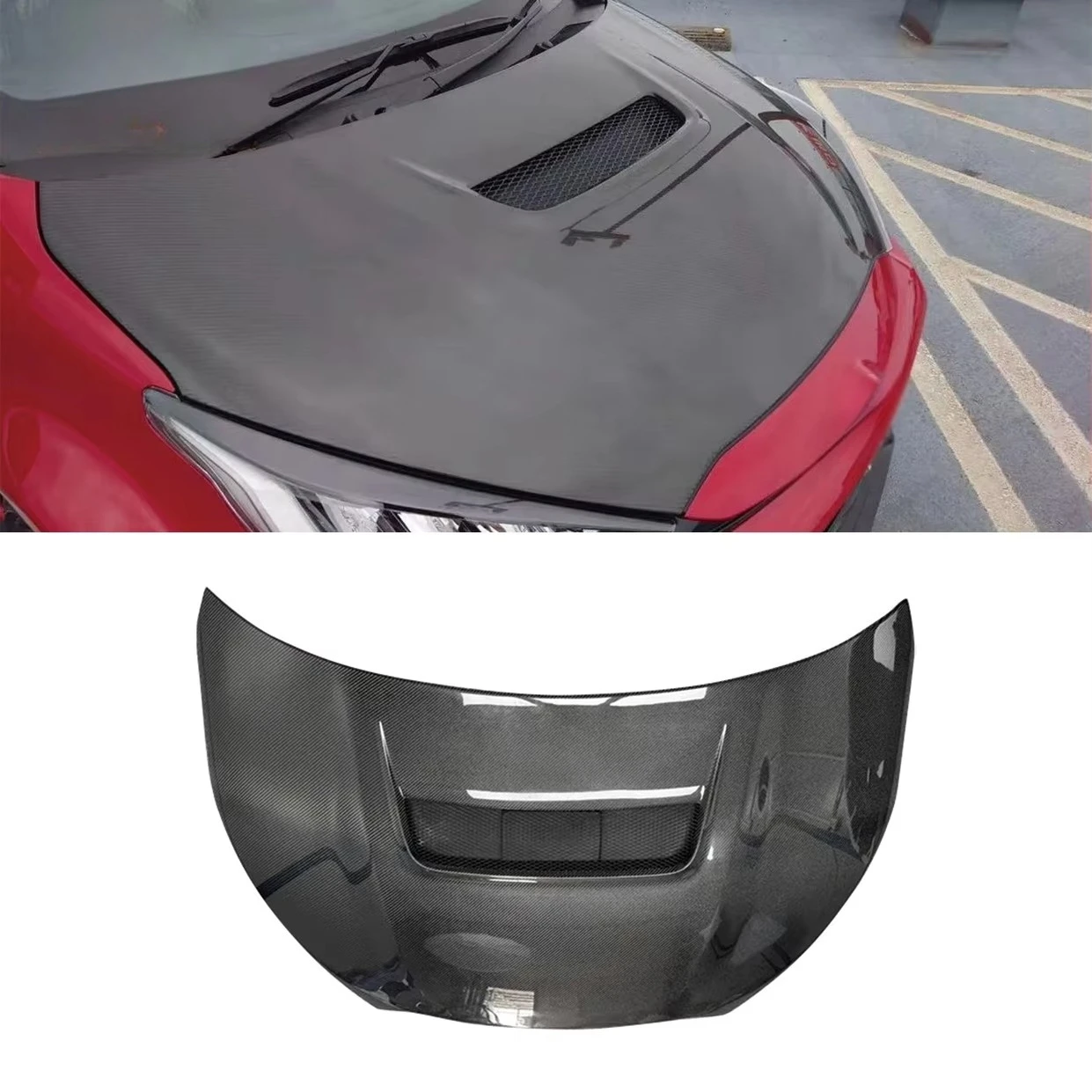 

High Quality Carbon Fiber Hood for Yaris GR GXPA1 GRMN TYPE Engine Cover Bonnet Car Auto Parts Accessories
