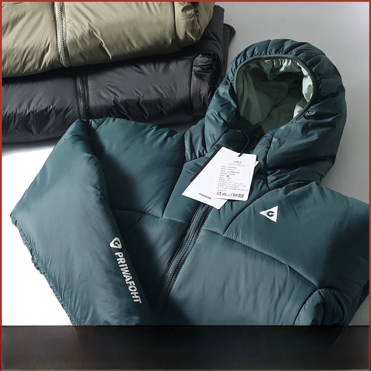 

Водостойкий пуховый хлопок Jaet, мужской зимний повседневный теплый пуховик с капюшоном и подкладкой, ветрозащитный спортивный легкий Thiened Long Sve