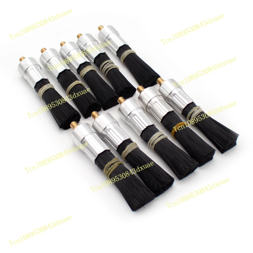 10PCS Lubricating Round Oil Brush Chain Lubrication Brush Guideway Nylon Oiler Escalator Automatic Oiling Brush M8/M10 Thread