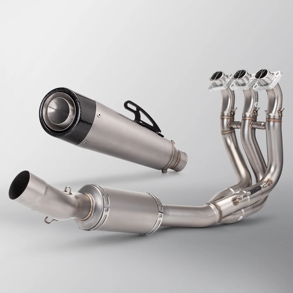 

High Performance Motorcycle Exhaust System Upgrade Kit, Exhaust Pipe Including TRIDENT 660, Exhaust Refit, Full Section