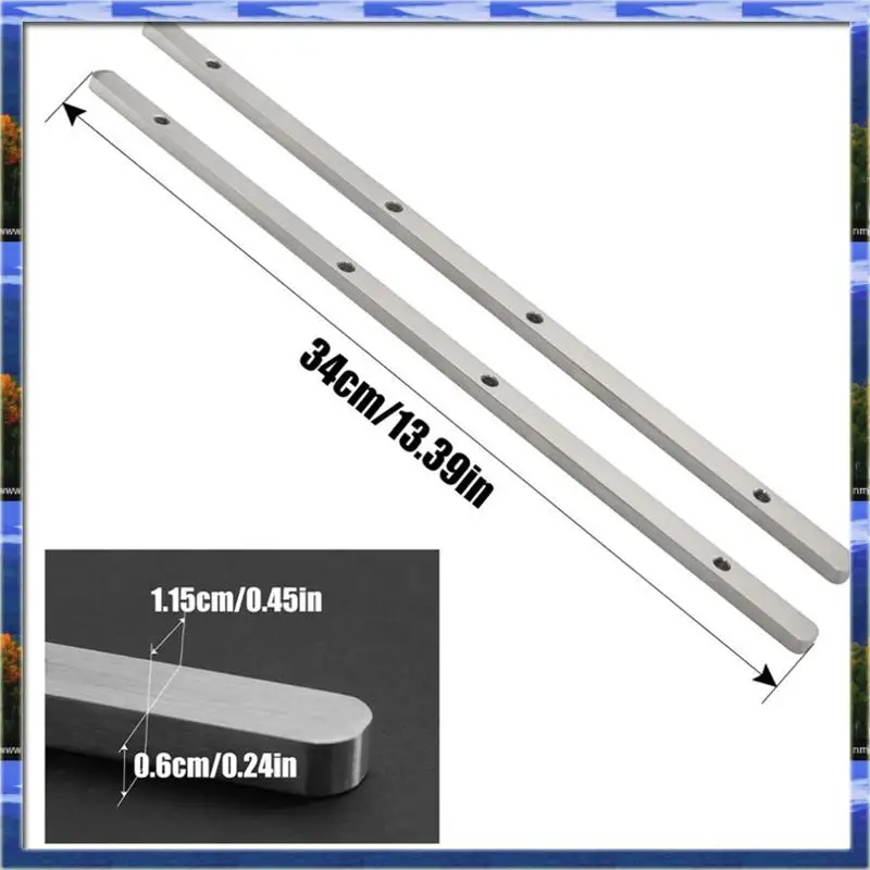 Kit de conector de riel guía LJL para sierra de pista Compatible con Festool, repuesto de placa de madera, conector de riel guía de corte