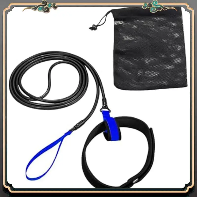 

Premium Swim Resistance Belt, Swim Tether Stationary Swimming, Sturdy Training Leash, Resistance Band, Swim Bungee Training Belt