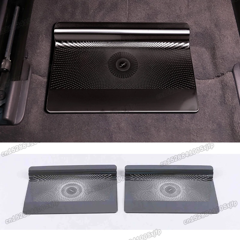 car floor air vent cover panel protector trims for mercedes benz gle gls x167 v167 2019 2020 2021 2022 2023 interior accessories