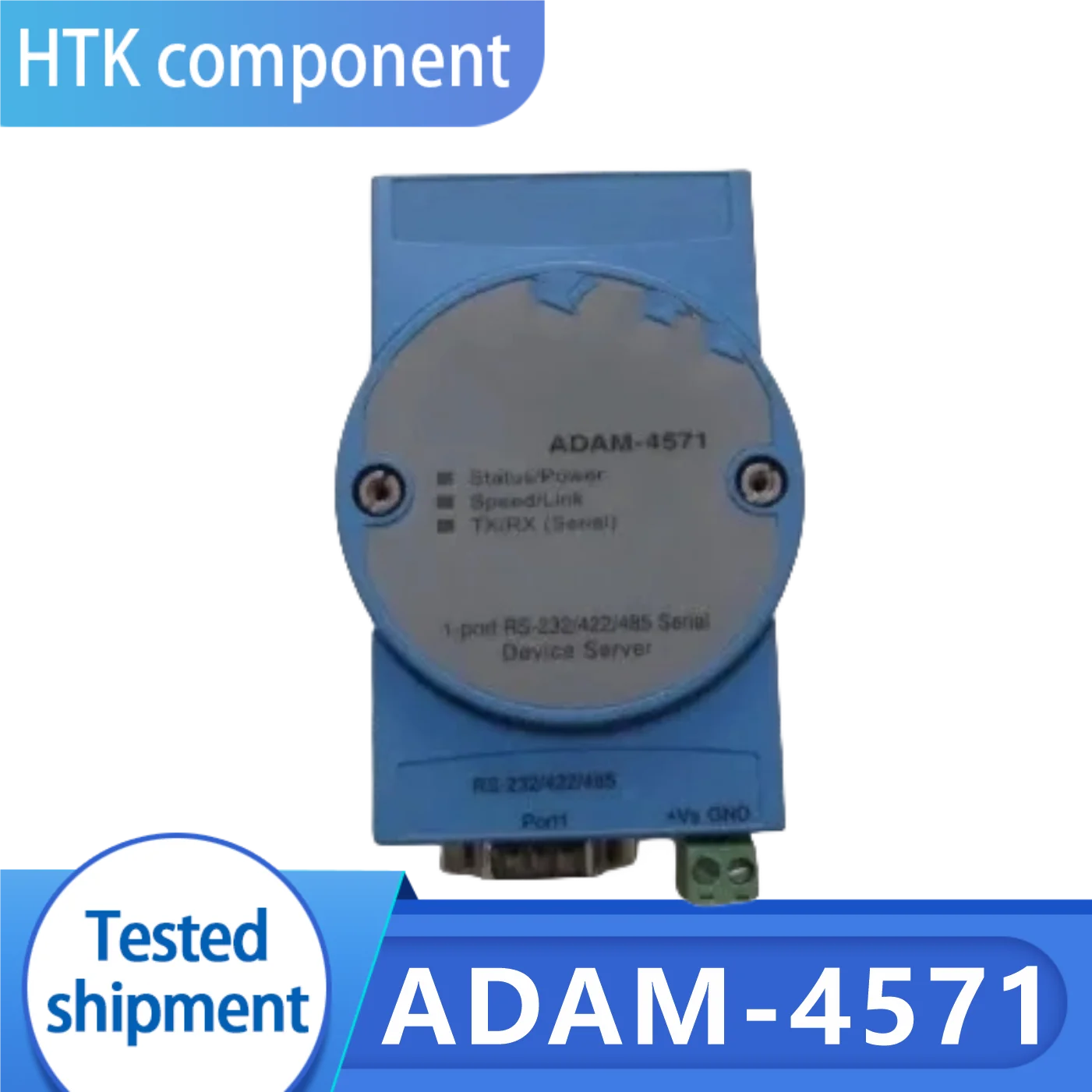 100% Test Working  Original ADAM-4571 1 Port RS-232/422/485