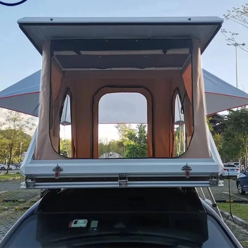 

Wholesale Double Layer Z Type Tent Waterproof Ox Material for Outdoor Car Roof Top Includes Ladder Accessories
