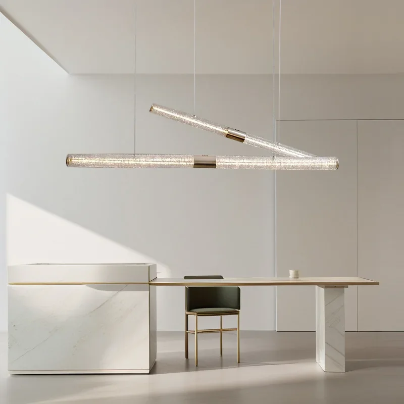 Restaurant bar chandelier designer minimalist sales department hotel exhibition hall model room