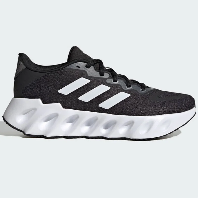 

Adidas Новый 3D Формованный каблук Стабильная поддержка Женские кроссовки Switch Run Strong Grip Износостойкая подошва Бег Фитнес Спортивная обувь Уникальный дизайн Легкая универсальная Модная повседневная спортивная обувь для поездок на работу Неповторны