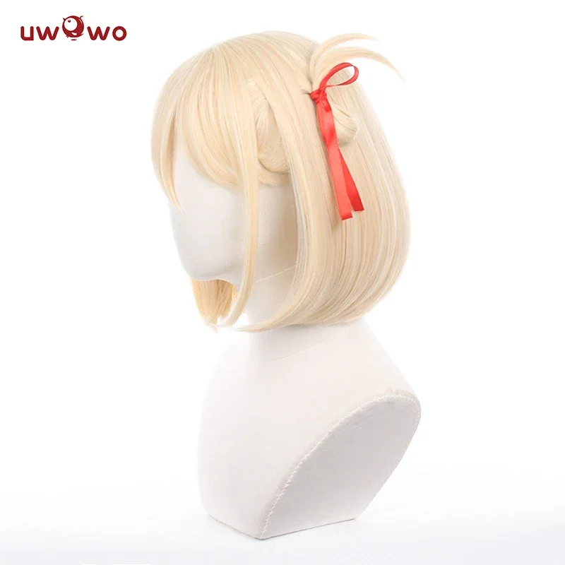 Anime Lycoris Recoil Cosplay Wig Nishikigi Chisato Cosplay Wig Short Hair