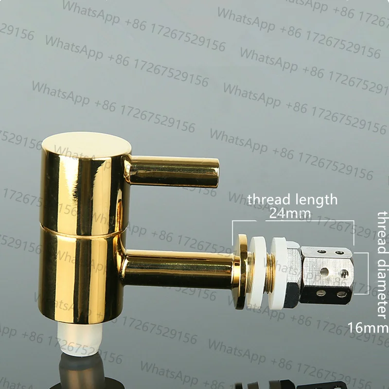 1pc Golden12mm 16mm Bibcocks Brass Oak Barrel Beer Barrel Faucet Coffee Machine Tap