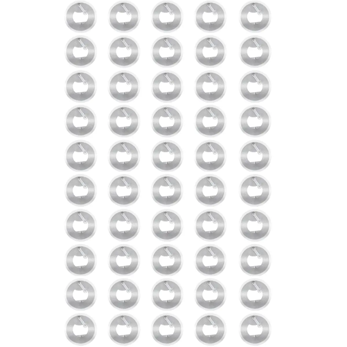 AT42 50Pcs NFC Ntag215 Nfc Label Sticker 13.56MHz ISO14443A 215 Sticker 215 NFC Tags RFID Tag Universal Lable