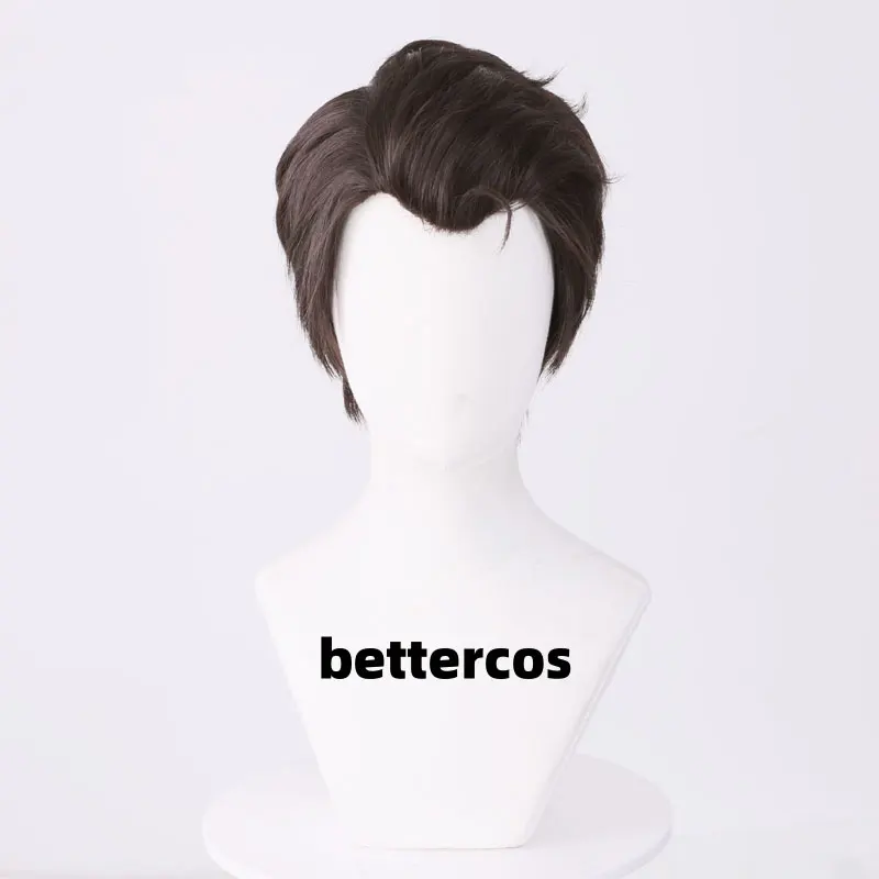 Jayce Wig Game LOL Cosplay Men 28cm Short Hair Arcane Season 2 Jayce Cosplay Wig Free Cap Wig