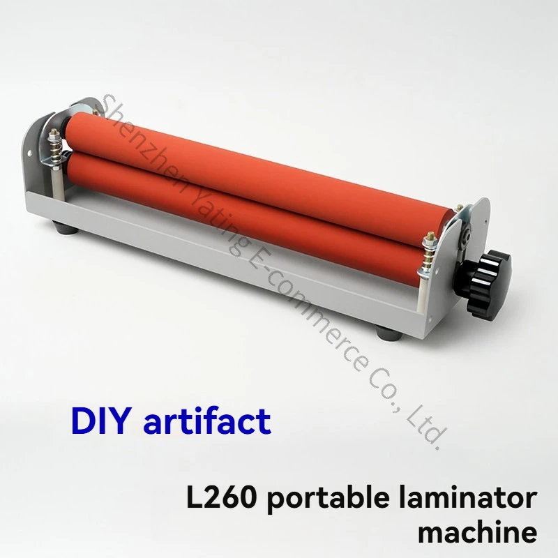 Manual Cold Laminating Machine 12 Inch Portable Light Photo Hand Crank Film Machine Mobile Phone Case Manual Machine
