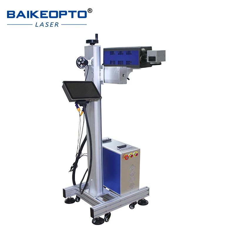 Low Cost High Performance 20W 30W 40W 60W Metal Tube CO2  Laser Marking Machine