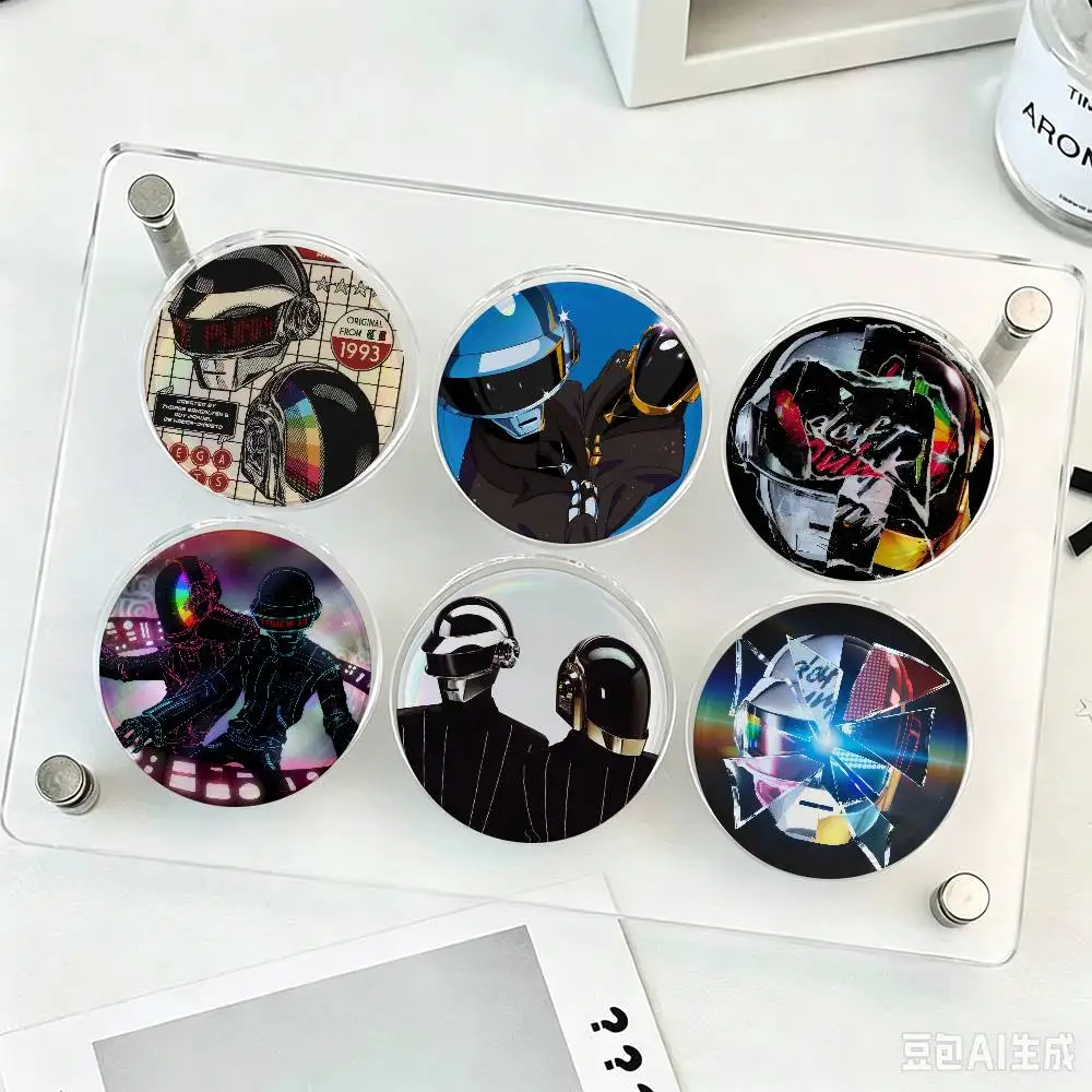 Band D-Daft P-Punk  Brooch Lapel Pin Button Badge on Bag Clothing Hat Jewelry Accessories Toys Gift
