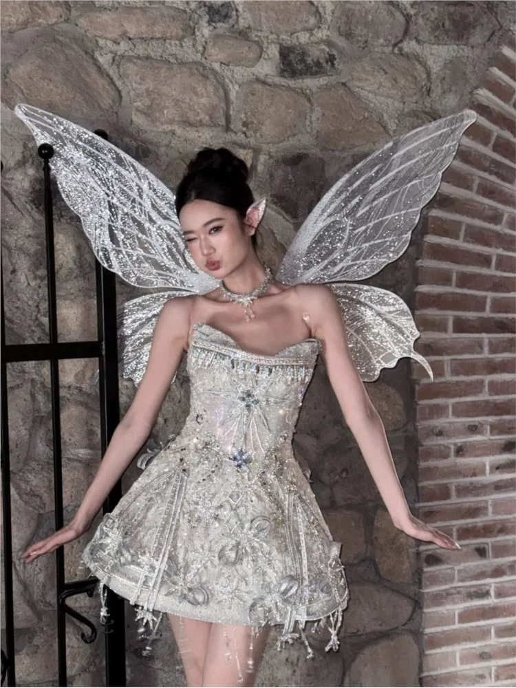 

A dress for adult props as back accessory photo shoots